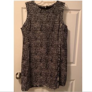 Black and White Tweed Banana Republic Dress